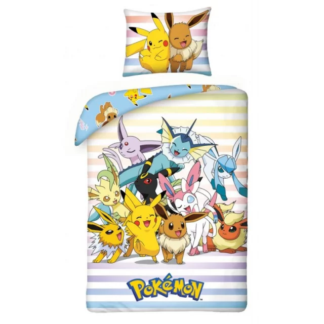 Bettwäsche Pokémon - Pikachu a Eevolution