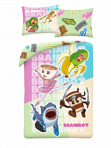 Bettwäsche Brainrot - Characters