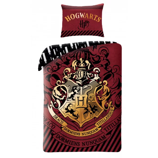 Bettwäsche Harry Potter - Hogwarts (Rot)