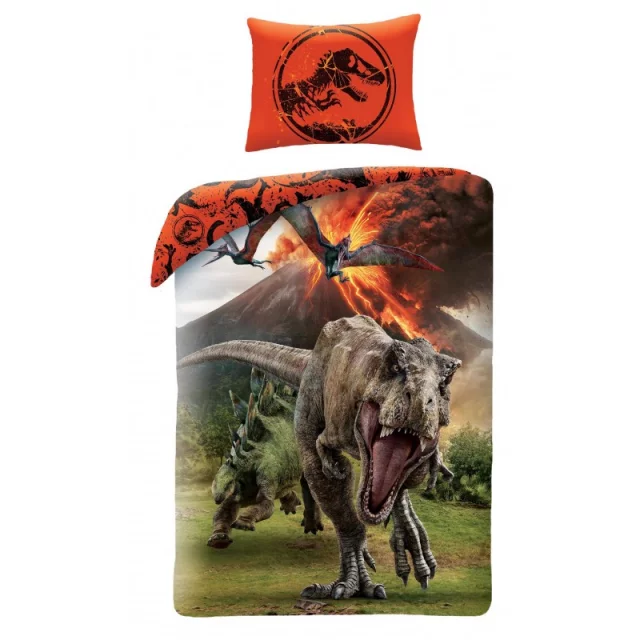 Bettwäsche Jurassic World - T-Rex (rot) - Jurassic Park