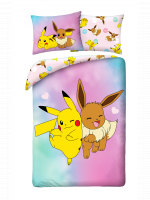 Bettwäsche Pokémon - Eevee a Pikachu