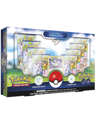 Kartenspiel Pokémon TCG: Pokémon GO - Premium Collection Radiant Eevee (beschädigte Verpackung) (ENGLISCHE VERSION)