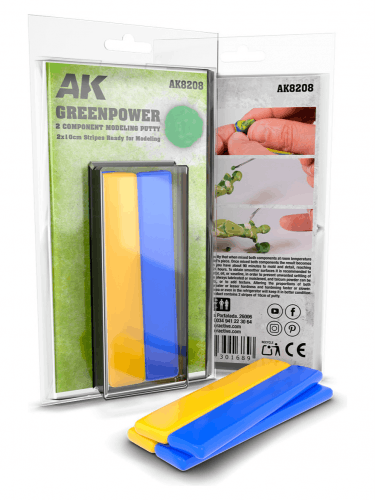 AK Greenpower - Zweikomponenten-Epoxidkitt