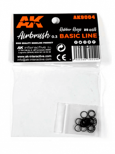 Dichtung AK Airbrush – Gummidichtung (20 Stk)