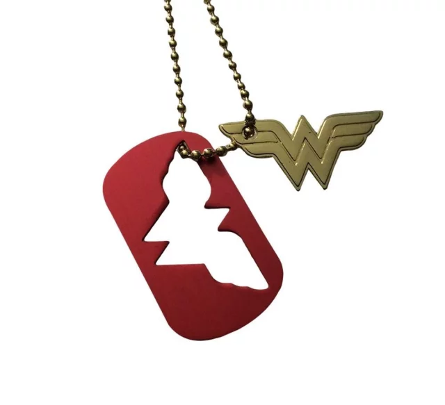 Anhänger DC Comics - Wonder Woman Logo Dog Tag - Anhänger