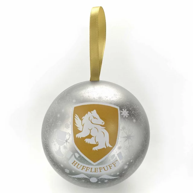 Weihnachtsschmuck Harry Potter - Hufflepuff (mit Anhänger innen) - Weihnachtsdekoration