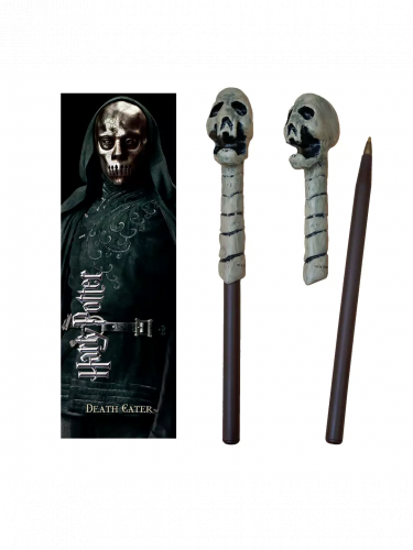 Geschenkset Harry Potter - Death Eater (Kugelschreiber und Lesezeichen)