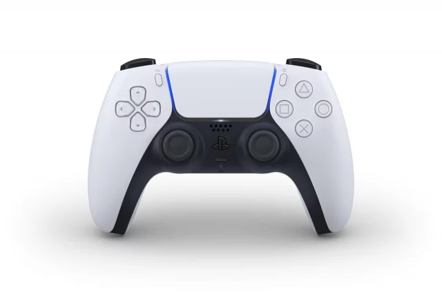 Konzole PlayStation 5 (Slim) 1 TB - Bílá (Digital Edition) + 2x DualSense bílý (poškozený obal) - Spielkonsole