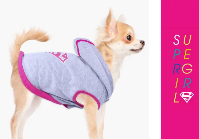 Anzug für Hund DC Comics - Supergirl - Haustierbedarf