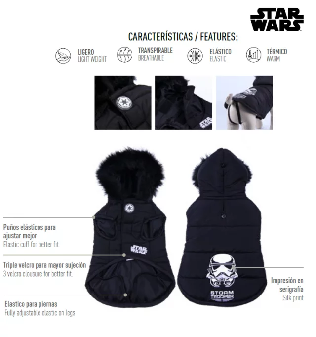 Anzug für Hund Star Wars - Stormtrooper - Anzug für Hunde