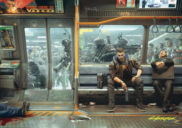 Puzzle Cyberpunk 2077 - Metro (Gute Beute)