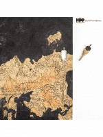 Puzzle Game of Thrones - Westeros map (aus Holz)