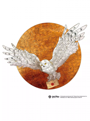 Puzzle Harry Potter - Hedwig (aus Holz)