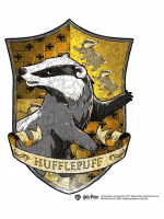 Puzzle Harry Potter - Hufflepuff Crest (aus Holz)