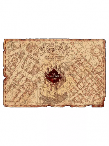 Puzzle Harry Potter - Marauder’s Map (aus Holz)
