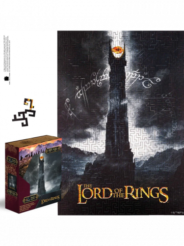 Puzzle Lord of the Rings - The Dark Tower of Barad-Dûr (aus Holz)