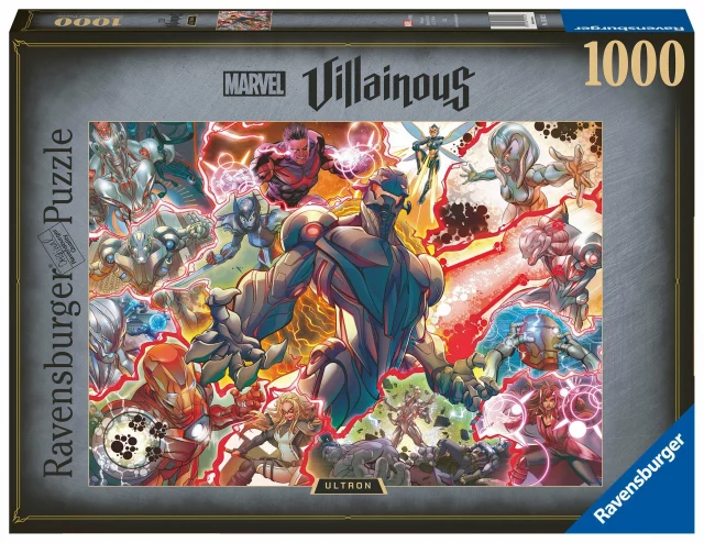 Vorteilhaftes Set Marvel - Hela + Ultron Puzzle (Villainous Series)