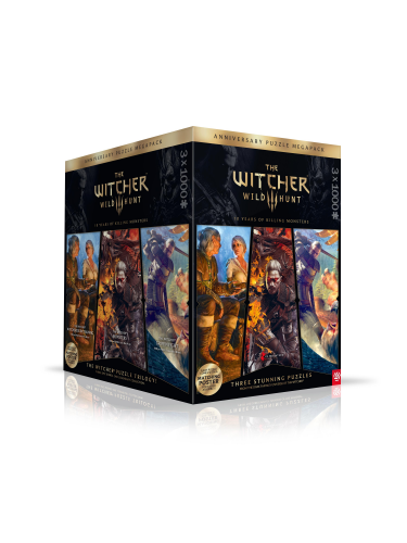 Puzzle The Witcher - The Witcher 3: Wild Hunt 10 Years of Killing Monsters Puzzle Trilogy