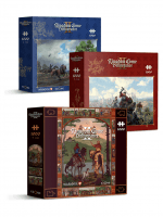 Vorteilhaftes Puzzle-Set Kingdom Come: Deliverance II - Trosky Fanart + Cesta na Trosky + Keyart