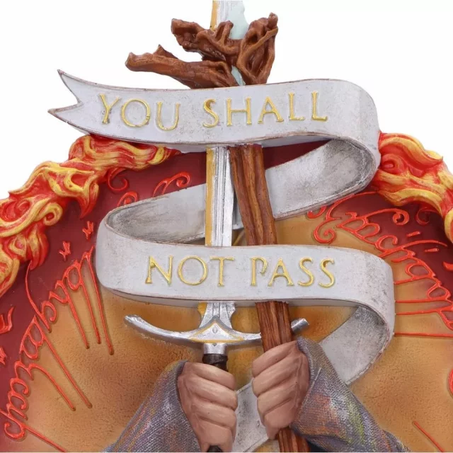 Replik Lord of the Rings - Wandplakette You Shall Not Pass (Nemesis Now) - Nemesis Now