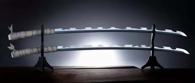 Replik eines Schwertes Demon Slayer: Kimetsu no Yaiba - Nichirin Swords 1/1 (Inosuke) - Cosplay