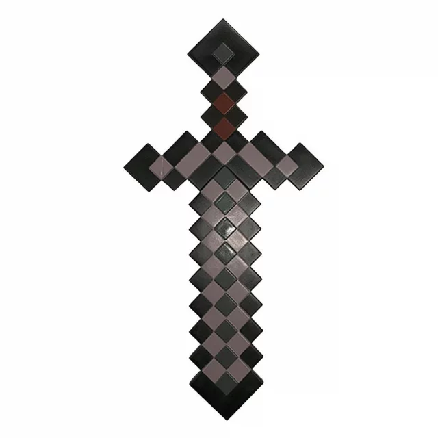 Replik der Waffe aus Minecraft - Netherite Sword (51 cm)