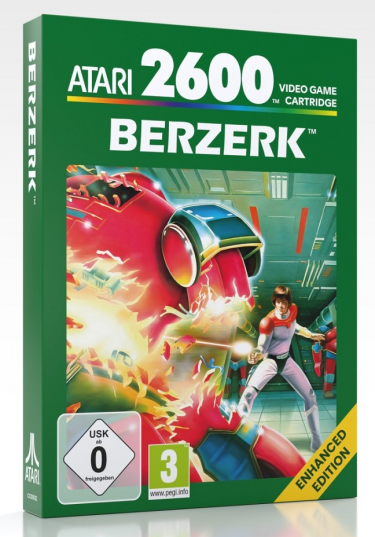 Kassette für Retro-Spielekonsole Atari 2600+ (Berzerk Erweiterte Ausgabe) (PC)