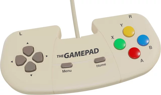 Controller für die Retro-Spielkonsole The Spectrum (A500 cream) - ergonomický design