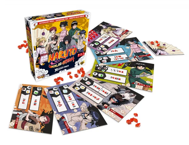 Brettspiel Naruto Ninja Arena Genin (Erweiterung)