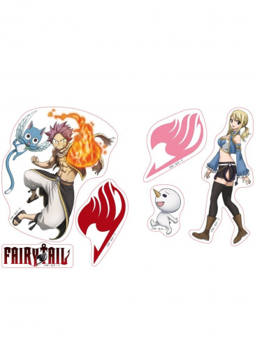 Aufkleber Fairy Tail - Natsu & Lucy