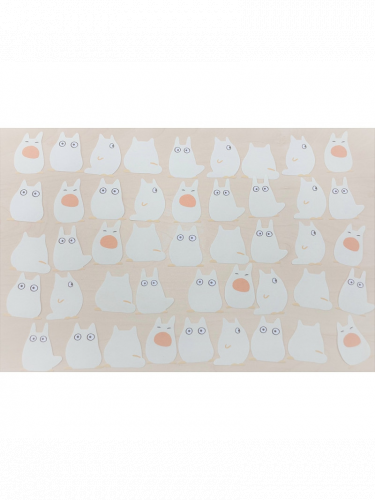 Aufkleber Ghibli - Small Totoro (My Neighbor Totoro)