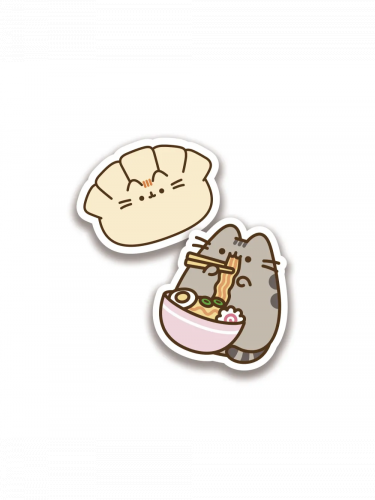 Aufkleber Pusheen - Ramen