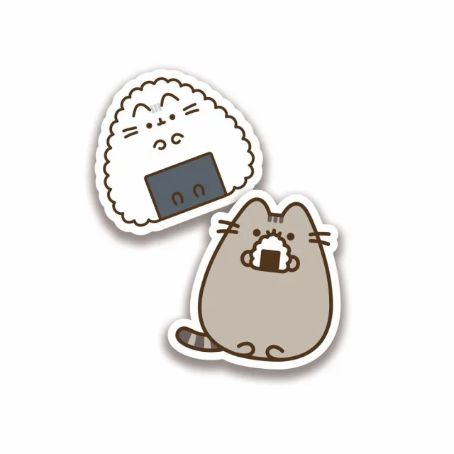 Aufkleber Pusheen - Sushi Roll - Anstecker