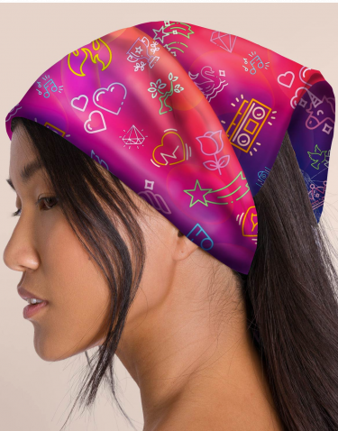 Kopftuch Just Dance - Red Headwear