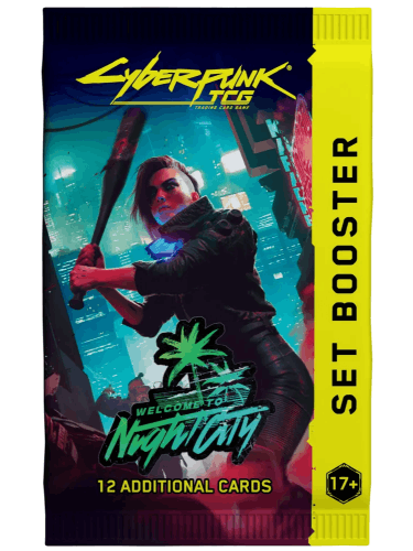 Kartenspiel Cyberpunk TCG: Welcome to Night City - Booster (12 Karten) (ENGLISCHE VERSION)