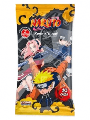 Spielkarten Naruto Mythos TCG - First set Booster (2nd Edition) (10 Karten) (ENGLISCHE VERSION)
