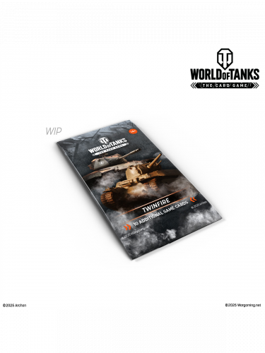 Kartenspiel World of Tanks TCG: Twinfire - Booster (10 Karten)