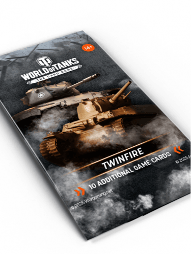 Kartenspiel World of Tanks TCG: Twinfire - Booster (10 Karten)