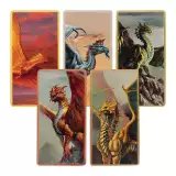 Ingot-Set Dungeons & Dragons - Metallic Dragons Set (5 Stk.) - plakette