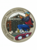 Sammlermünze Back to the Future - Hoverboard Coin