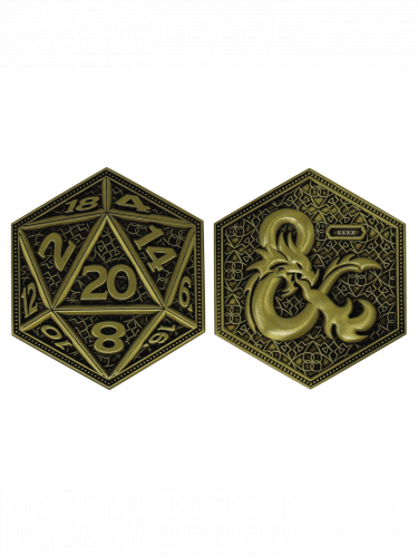 Sammlermünze Dungeons & Dragons - D20 Flip Coin Limited Edition