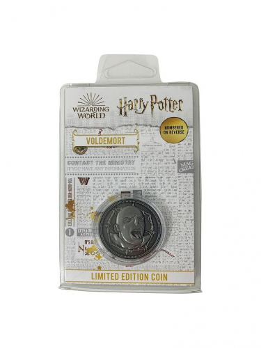 Sammlermünze Harry Potter - Voldemort