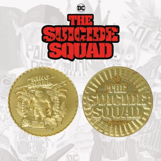 Sammlermünze The Suicide Squad - King Shark - Stück limitiert