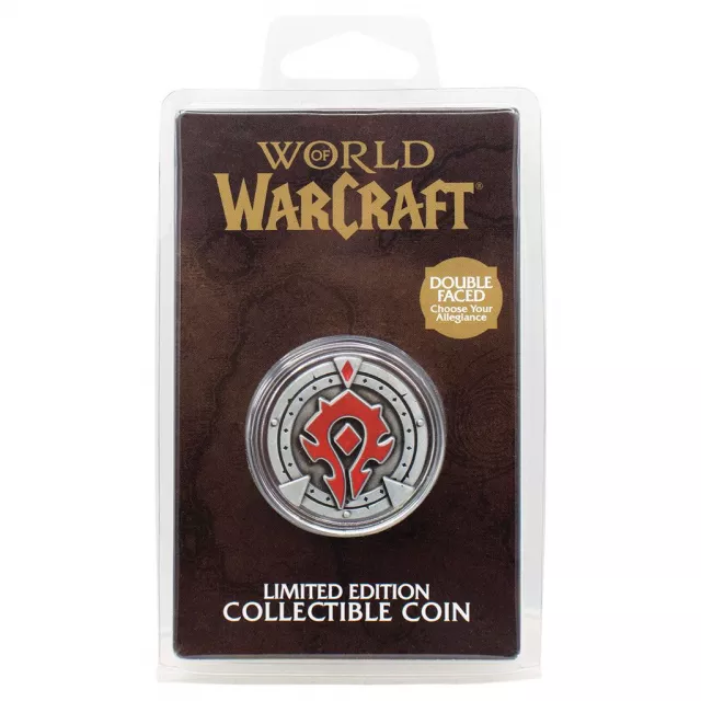 Sammlermünze World of Warcraft - Alliance & Horde - Stück limitiert