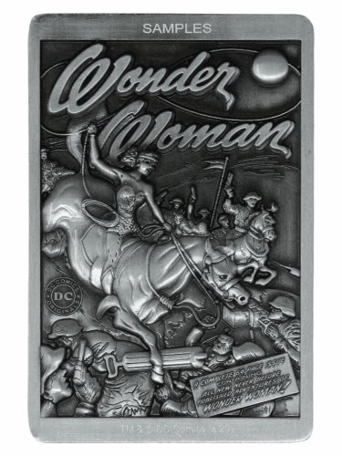 Sammlerplakette DC Comics - Wonder Woman