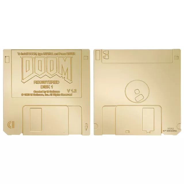Sammler-Replik Doom - Commemorative Floppy Disk Limited Edition - Stück limitiert