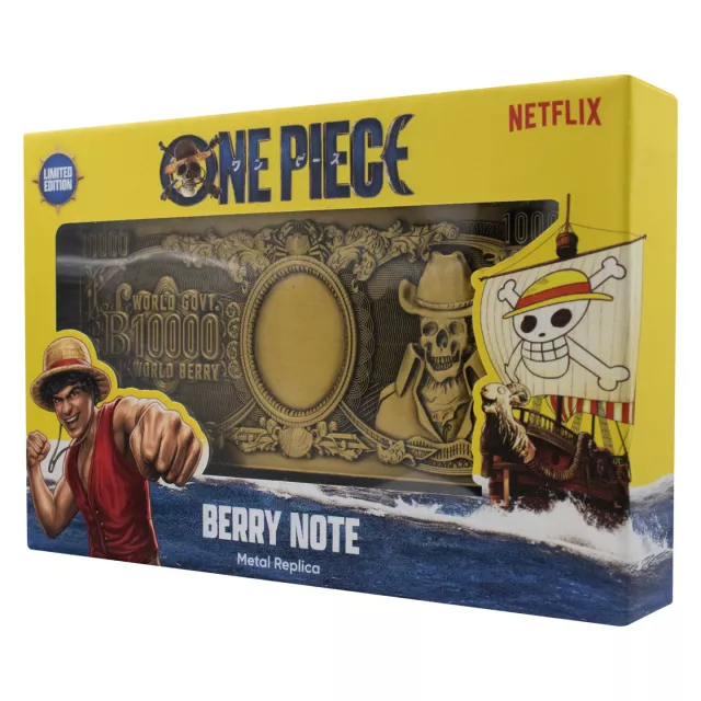 Sammlerplakette One Piece - Berry Note Limited Edition - ingot