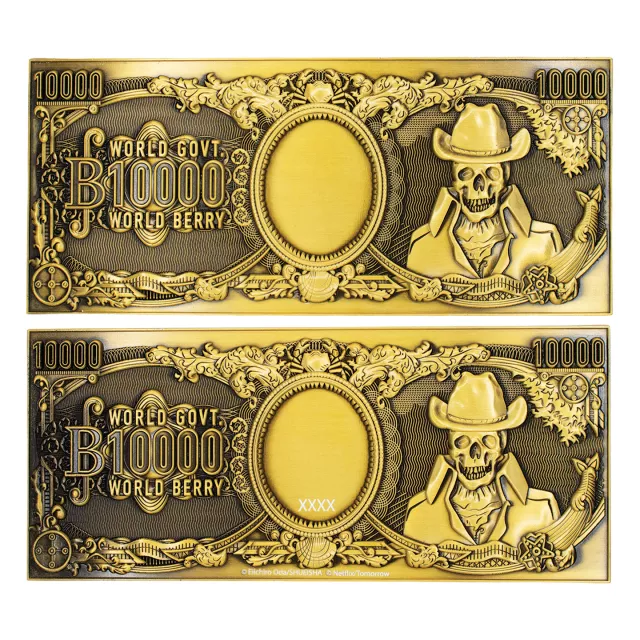 Sammlerplakette One Piece - Berry Note Limited Edition - Stück limitiert