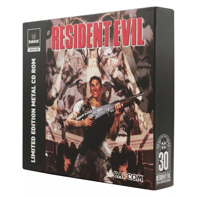 Sammler-Replik Resident Evil - Metal CD-ROM Limited Edition - plakette