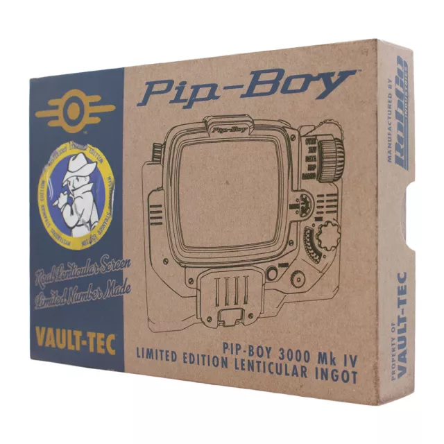 Sammlerplakette Fallout - Pip-Boy 3000 Mk IV Limited Edition - Stück limitiert
